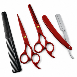 Navaja de Afeitar Recta Vintage Luminex Impex con Mango de Concha de Abulón y Acero al Carbono, Lista para Usar en Barberías y Salones - Product Image 1