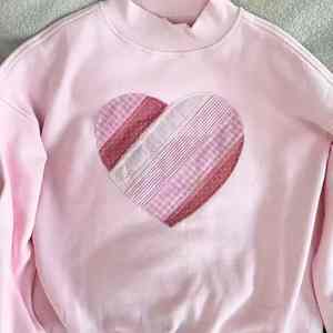 Sweat-shirts en tricot respirant à col montant rose clair, amples et à manches longues, pour femmes, collection automne/hiver, fabriqués sur mesure - Product Image 2