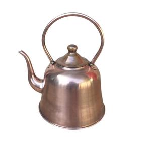 Tetera de Estilo Antiguo, Brillante y Pulida, para Té Verde, Café y Otras Bebidas, Ideal para el Hogar, la Cocina o Restaurantes - Product Image 1
