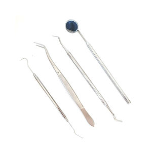 Kit d'examen dentaire, instruments professionnels pour dentiste, ensemble dentaire, kit d'instruments en acier inoxydable pour soins dentaires - Product Image 1