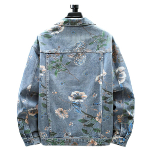 เสื้อแจ็คเก็ตผ้าเดนิมสไตล์สปอร์ตสำหรับผู้ชาย ปรับแต่งได้ ใส่ได้ในฤดูหนาว คอตั้ง ระบายอากาศได้ดี เป็นมิตรกับสิ่งแวดล้อม แห้งเร็ว กำลังเป็นที่นิยม - Product Image 2