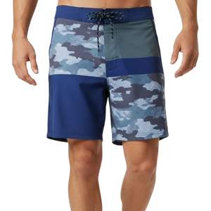Custom Sublimated Anti-Uv Swim Shorts Lining Quick Board Design Drawstring Closure Polyester Nylon Unisex Beachwear Shorts - Product Image 5
