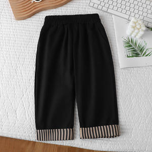 Nouvelle Arrivée OEM 2026 – Pantalon Décontracté en Coton Style Britannique pour l'Extérieur, Coupe Sept-Quarts, Personnalisable - Product Image 3