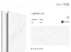 กระเบื้องพอร์ซเลนแผ่นใหญ่แบบพรีเมียมทันสมัย เงา ขนาด 800x1600 1200x1800 750x1500 มม. สำหรับห้องนั่งเล่น - Product Image 5