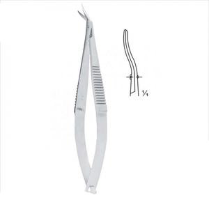 Tijeras Quirúrgicas Multifuncionales de Acero Inoxidable, Tijeras Médicas Noyes para Implantes y Suturas - Product Image 1