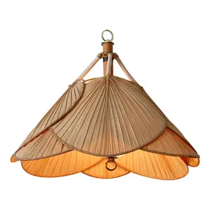 Lampe led suspendue en forme de feuilles de palmier, design moderne, éclairage d'intérieur, luminaire décoratif de plafond, idéal pour un salon