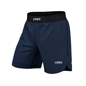 Top Selling Custom Made Boxing Shorts Adults High Quality Unisex Stretch Breathable Lightweight 100% Cotton Quick Dry Fight Gear - Product Image 2