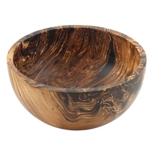 Handmade Eco-Friendly <b>Large</b> Round Acacia Wooden <b>Bowl</b> for Salad Fruit Snacks Serving Dish for Home Hotel Kitchenware - Product Image 6