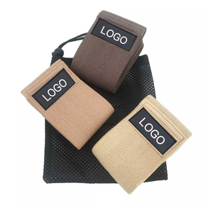 Bandes de résistance pour les hanches Misha Sports Fitness - Tissu polyester à forte résistance pour l'entraînement de musculation, antidérapantes - Product Image 2