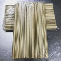 Brochette de haute qualité à bas prix-brochette en bambou naturel-bâtons de brochette en bambou manuels pour barbecue