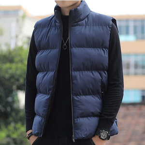 Wholesale <b>Cheap</b> Price <b>Puffer</b> Vest Winter Sleeveless <b>Jacket</b> Quilted Warm Outdoor Casual OEM Custom Men Sleeveless <b>Puffer</b> <b>Jacket</b> - Product Image 4
