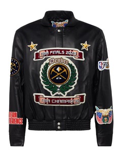 เสื้อแจ็คเก็ตหนัง Denver Nuggets Championship - Product Image 1