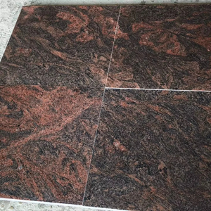 Baldosas de granito rojo multicolor para pisos - Product Image 1