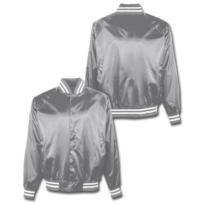 Custom Embroidery <b>Letter</b> Eco-Friendly Windproof Winter Fashion Casual <b>Men's</b> Street Style Varsity <b>Jacket</b> with Silk/Cotton Fabric - Product Image 1