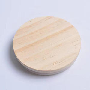 Tapas de madera de alta calidad para botellas de perfume, diseño cuadrado, tapas desechables. - Product Image 1