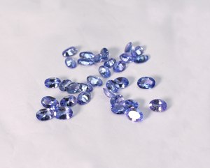 Tanzanita Natural de Corte Ovalado de 6x4 mm, Gema Semipreciosa Suelta Calibrada para Joyería - Product Image 5