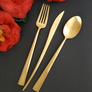 ชุดช้อนส้อมสำหรับรับประทานอาหารที่ได้รับแรงบันดาลใจจากธรรมชาติอันเงียบสงบทางเหนือ สร้างสรรค์ขึ้นเพื่อโต๊ะอาหารที่เงียบสงบ การจัดเลี้ยงอย่างมีสติ และความสมดุลที่ลึกซึ้ง - Product Image 1