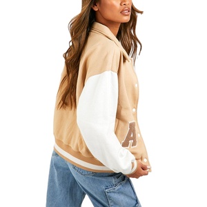 Chaqueta Universitaria de Invierno para Mujer, Nueva, de Alta Calidad, Personalizada, Talla Grande, Transpirable, Teñida, Ropa al por Mayor - Product Image 3