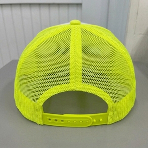 Casquette de camionneur personnalisée à 6 panneaux, style formel, broderie 3D, devant structuré, dos en maille, fermeture à pression réglable, toile, cyclisme - Product Image 5