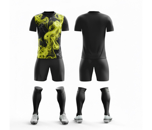 <b>Soccer</b> Football Kit Custom Uniform – Full Sublimation | Men Women Youth Sizes | Lightweight Quick Dry Training Sportswear - Product Image 1