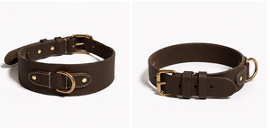 Collier pour chien en cuir personnalisé de qualité supérieure, fabrication en gros et étiquetage privé par Divine International - Product Image 3