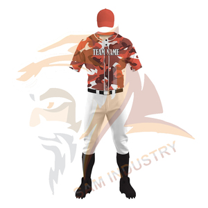Maillots de sport en polyester respirant avec logo personnalisé, uniformes de baseball boutonnés, uniformes de baseball grande taille - Product Image 2