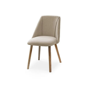 Juego de Comedor Moderno de 8 Piezas en Madera de Teca Sólida con Sillas Tapizadas, Diseño Minimalista para Hogar, Hotel y Villa - Product Image 5