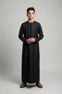 OEM Service Breathable Thobes for Men Hot Selling Fashionable <b>Islamic</b> Clothing Muslim Thobes Cheap Price - Product Image 2