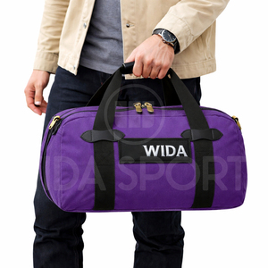 Latest Wholesale Sports Gym Duffel Bag Travel Bag Waterproof <b>Canvas</b> Zipper Large Capacity Luggage Bag Shoulder Strap OEM - Product Image 3