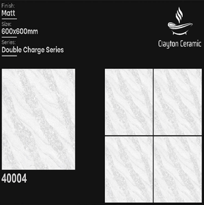 Carreaux de porcelaine de luxe de la série Matt DC pour sols 600x600mm Antidérapants CLAYTON CERAMIC - Product Image 2