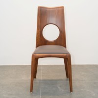 Chaise de salle à manger en bois de noyer de luxe, charpente traditionnelle à mortaise et tenon, mobilier moderne pour salle à manger et hôtel, PISANO