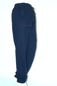 Navy Blue Women <b>Cargo</b> <b>Pants</b> Tapered Leg Soft Fleece Eco-Friendly Breathable Polyester/Cotton Streetwear Casual Wear Thick Fabric - Product Image 3