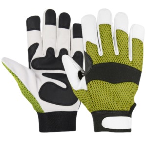 Gants de sport à doigts entiers bleus et blancs en polyester respirant unisexe toutes saisons - Product Image 6