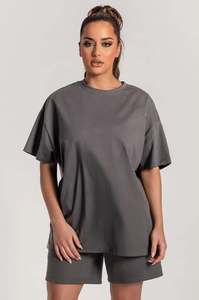 Fabricant et Fournisseur OEM Personnalisé de Vêtements en Gros – Ensemble d'Été en Jersey de Coton Premium GSM pour Production de Vêtements en Vrac - Product Image 4