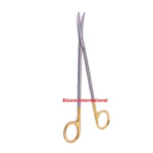 Ciseaux de dissection Nelson Metzenbaum de haute qualité, en acier inoxydable, pour usage hospitalier, certifiés CE, vente en gros BISONS. - Product Image 3