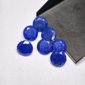 พลอยลาพิส ลาซูลีทรงกลมเจียระไนแบบบริลเลียนท์ - Product Image 3