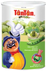 Guisantes verdes tostados marca Tan con sabor a Wasabi estilo seco embalaje a granel de origen vietnamita - Product Image 2