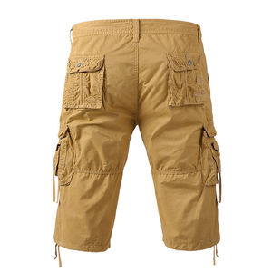 Pantalones Cortos Cargo para Hombre, Tejidos, 100% Algodón, Sólidos, Casuales, de Alta Calidad, los Más Vendidos, Personalizados, de Secado Rápido - Product Image 3