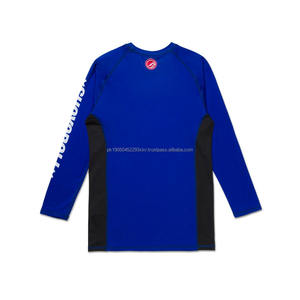 Sublimación personalizada de alta calidad BJJ MMA Jiu Jitsu Rash Guard para hombres Venta completa Diseños Personalizados Baratos - Product Image 4