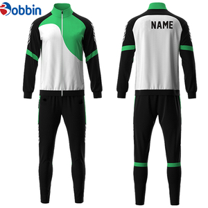 Conjuntos Deportivos de Fútbol Vintage Personalizables de Alta Calidad para Hombre, con Cremallera Completa, Manga Larga, para Entrenamiento Deportivo, Running y Fútbol - Product Image 1