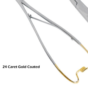 Porte-aiguille orthopédique dentaire en acier inoxydable, forceps de blocage haute résistance, certifié CE Classe I, instruments chirurgicaux généraux - Product Image 5