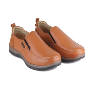Chaussures décontractées contemporaines Elephant Tan pour hommes, élégantes, à lacets, confortables pour la marche quotidienne, chaussures de mode. - Product Image 5
