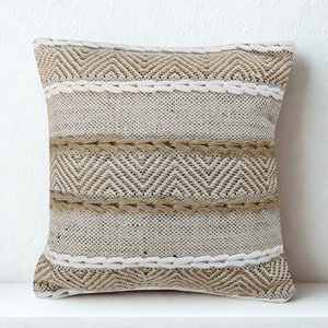 Funda de Almohada Boho de Tamaño Personalizado, Almohada Decorativa con Mechones para Sofá, Almohadas Decorativas de Diseño Boho, Funda de Cojín de Algodón - Product Image 6