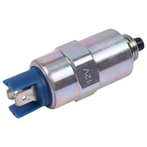 SOLENOID 17/105201 compatible avec la chargeuse-pelleteuse JCB 3CX 4CX, moteur Perkins, 12V, pièce de rechange OEM - Product Image 1
