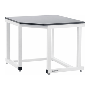 Mesa de Esquina para Laboratorio con Estructura de Acero y Superficie de Trabajo Fenólica para Espacios de Trabajo de Laboratorio, Consultorio Dental y Escuela - Product Image 2