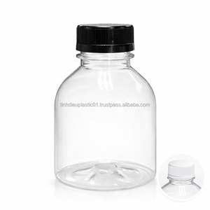 Botellas de Plástico PET de Alta Calidad de 400 ml con Tapa de Rosca, Envases Transparentes de Grado Alimenticio, Almacenamiento Seguro para Jugos, Té, Smoothies, Uso Industrial - Product Image 5