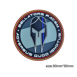 Custom Logo PVC <b>Patches</b> for <b>Clothing</b>, Wholesale 3D Rubber Embroidered Style <b>Patches</b> for Jackets, Bags, Caps and Apparel - Product Image 2