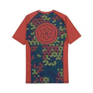เสื้อรัดกล้ามเนื้อแขนสั้นสำหรับนักกีฬา MMA BJJ ยี่ห้อ WINNER WEARS ผลิตจากโพลีเอสเตอร์/สแปนเด็กซ์ ระบายอากาศได้ดี น้ำหนัก 240 กรัม พิมพ์ลายด้วยเทคนิค Heat-Transfer แห้งเร็ว กระชับกล้ามเนื้อ - Product Image 3