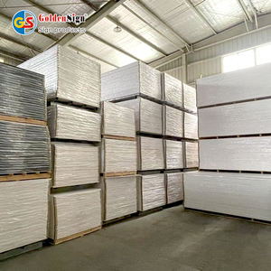 ゴールデンサイン 5mm 8mm 10mm 厚さ PVCフォームボード 4x8フィート 工場価格 PVCフォレックスシート - Product Image 6