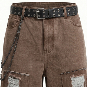 กางเกงคาร์โก้ผู้ชายลำลองปี 2026 สกรีนโลโก้ได้ตามต้องการ ติดกระดุม ผ้าฝ้ายน้ำหนักเบา กันลม คุณภาพสูง สไตล์สตรีทแวร์ - Product Image 4